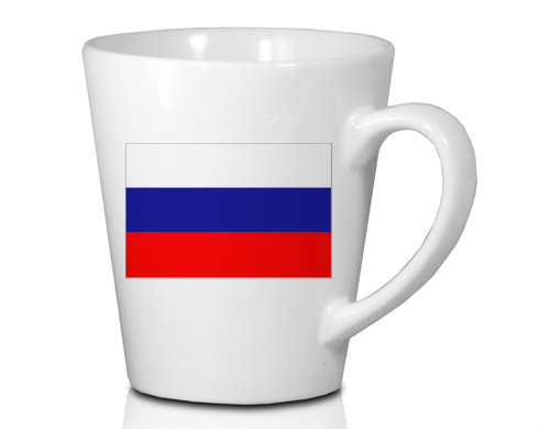Rusko Hrnek Latte 325ml - Bílá