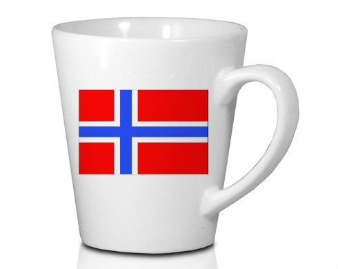 Norsko Hrnek Latte 325ml - Bílá
