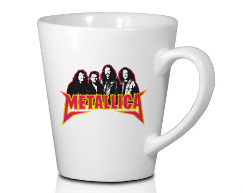 Metallica Hrnek Latte 325ml - Bílá