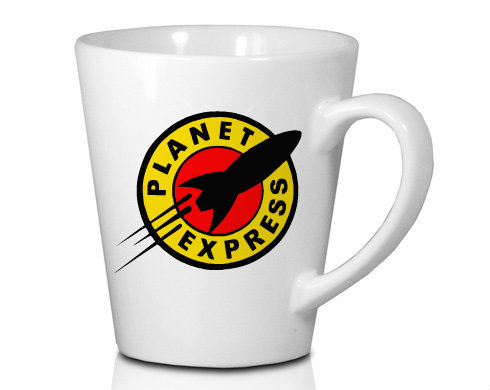 Planet expres Hrnek Latte 325ml - Bílá