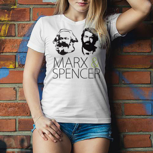 MARX SPENCER Dámské tričko Classic - Bílá