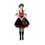 Klara from Moravia folklor