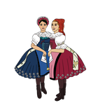 Holky z Velke pavlovic folklor r