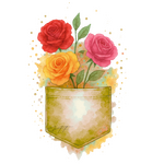 Květina kapsa růže