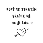 Když se ztratím (černý text)