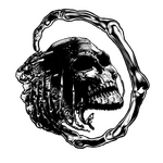 Skull Tale_White Black