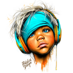 Modern Portrait – dětský ilustra