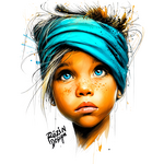 Modern Girl Portrait – výrazná i