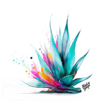 Aloe Vera – moderní akvarelová i