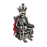 Kráľ kostier na tróne: Tattoo St