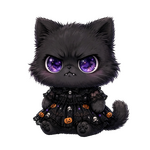 Halloween kočka 