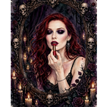 Goth žena halloween 