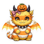 Halloween dráček 
