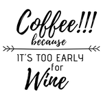 coffee and wine