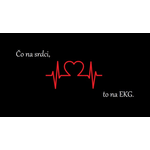 Čo na srdci, to na EKG.