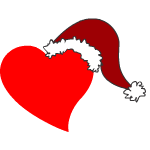 Srdce vánoce
