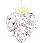 Corazón floral