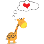 Zamilovaná žirafa