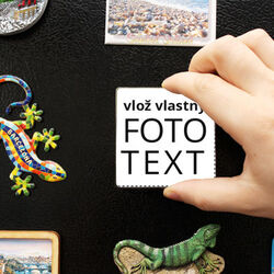 Magnet štvorec kov