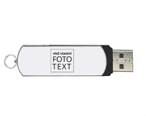 Flash disk USB 8 GB s vlastním potiskem