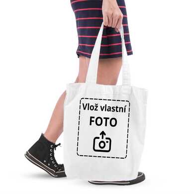 Plátěná nákupní taška z organické bavlny