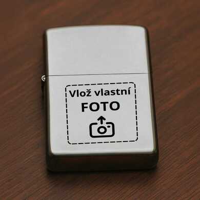 Zapalovač benzínový kovový s gravírováním