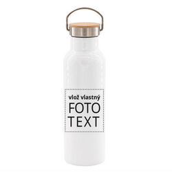 Termoska s bambusovým viečkom, 750ml