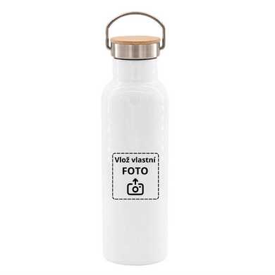 Termoska s bambusovým víčkem 500 ml