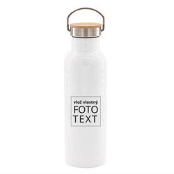 Termoska s bambusovým viečkom, 500 ml