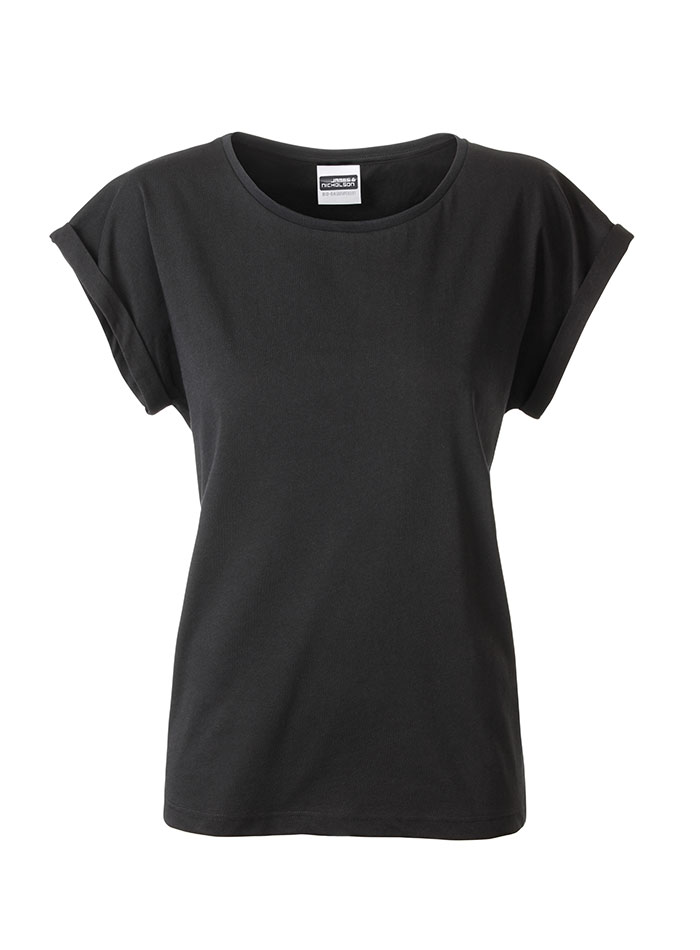 Dámské ležérní tričko Organic - černá XL
