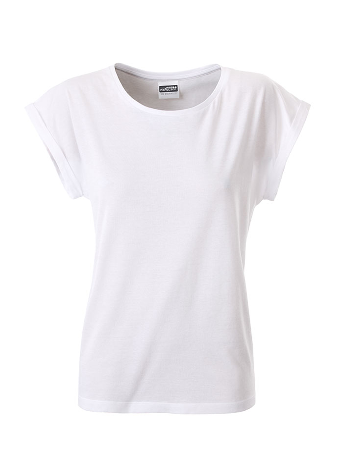 Dámské ležérní tričko Organic - Bílá XS