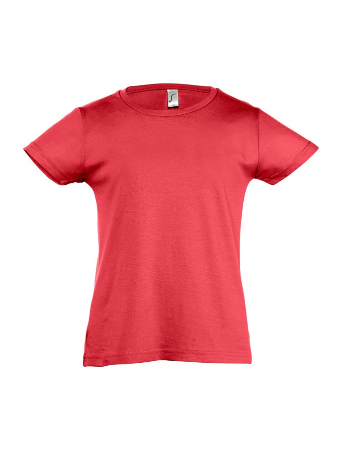 Dívčí tričko Cherry - Červená 10 Y
