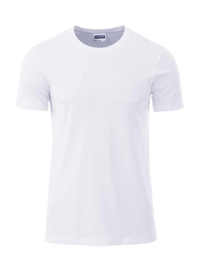Pánské tričko Organic JN - Bílá M