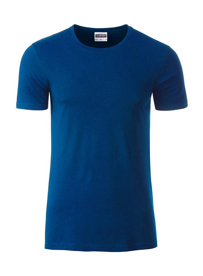 Pánské tričko Organic JN - Modrá XL
