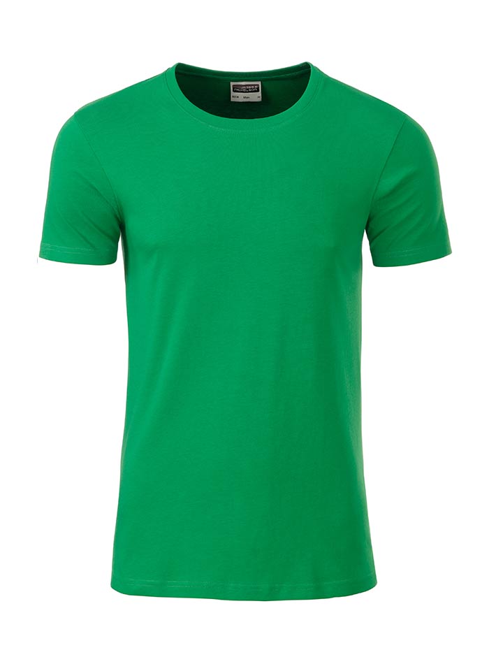 Pánské tričko Organic JN - Zelená L