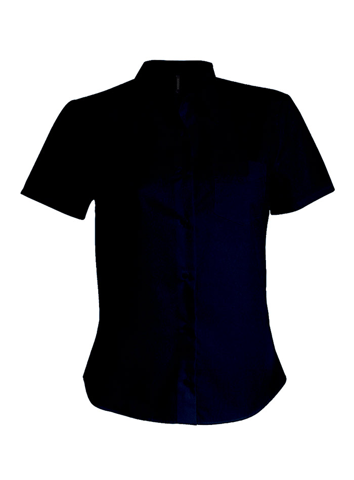 Košile s krátkým rukávem Kariban - Námořní modrá XL