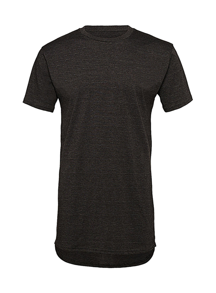 Pánské dlouhé tričko Urban - Tmavě šedohnědá XL