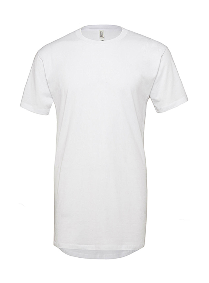 Pánské dlouhé tričko Urban - Bílá XXL