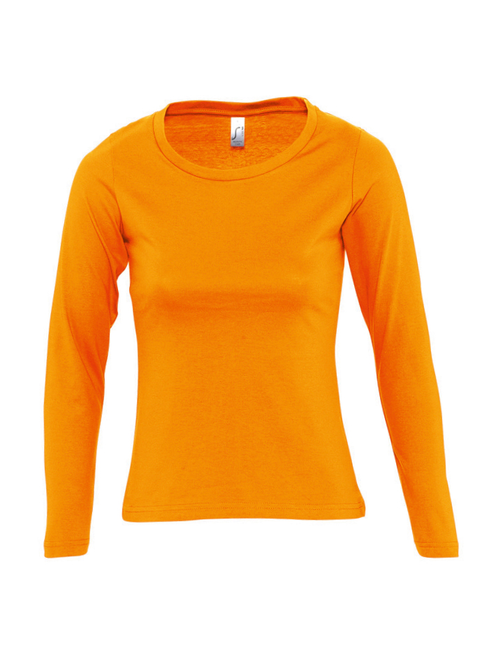 Tričko Majestic - Oranžová XL