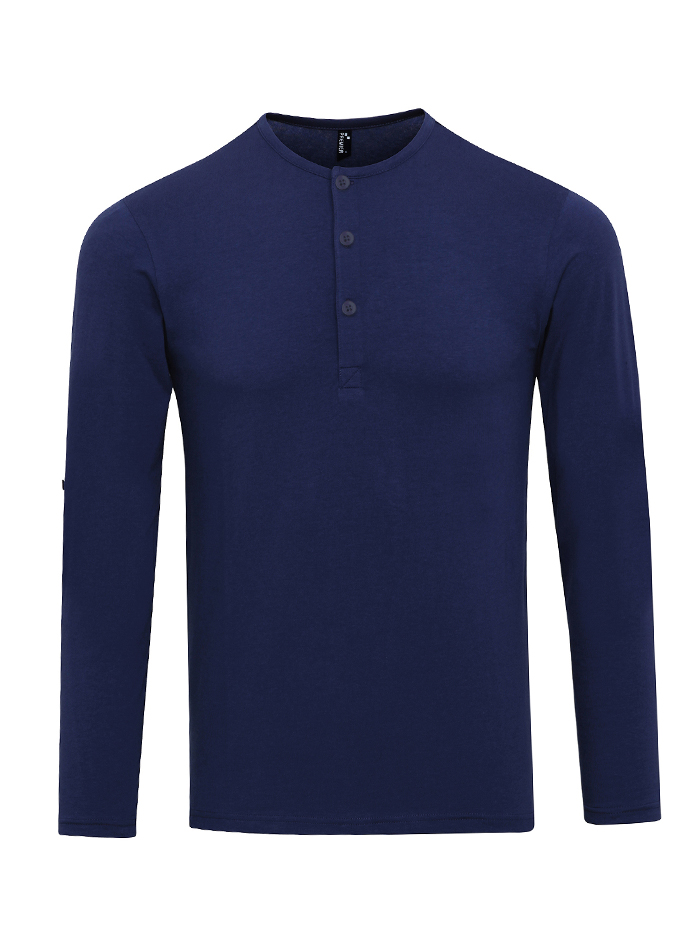 Pánské tričko Premier - Indigově modrá XL