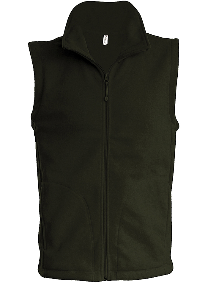 Fleecová vesta Luca - Zelená XL