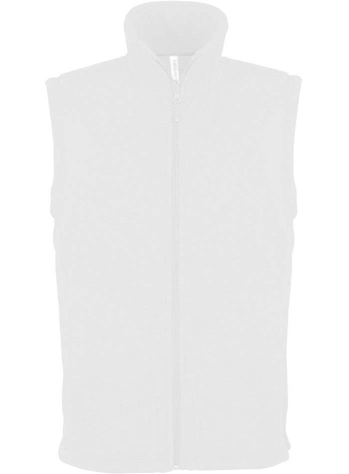 Fleecová vesta Luca - Bílá M