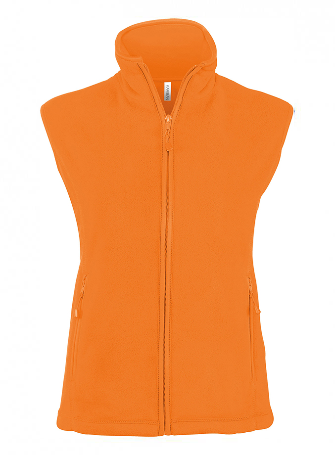Fleecová vesta Melodie - Oranžová M