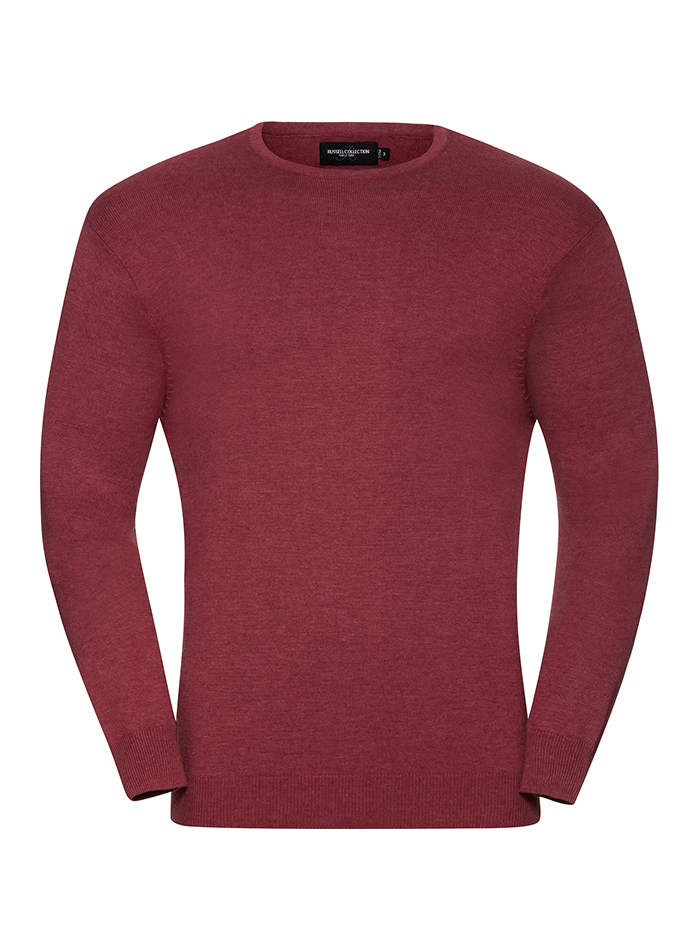Pánský pletený svetr - Červená XXS
