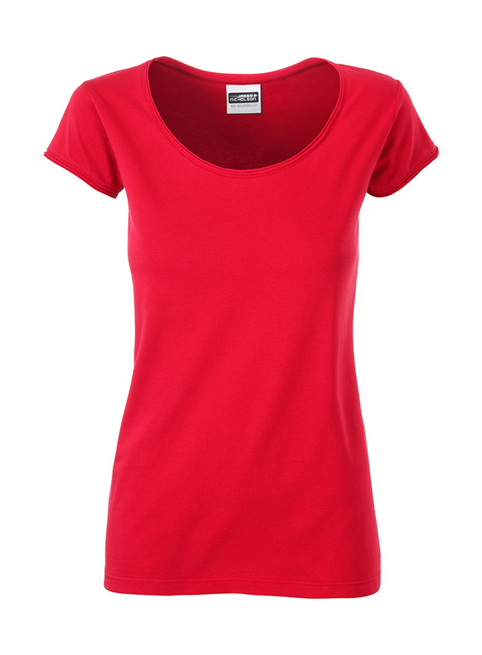 Dámské tričko Organic - Červená L