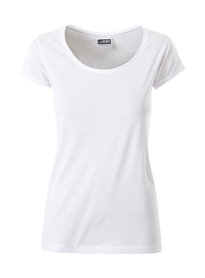 Dámské tričko Organic - Bílá XXL