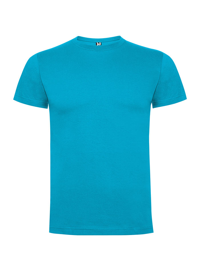 Pánské tričko Roly Dogo premium - Azurově modrá žíhaná 3XL