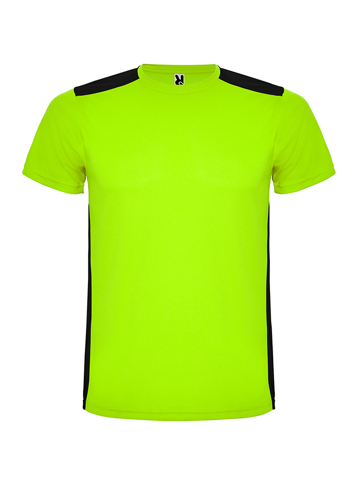 Pánské sportovní tričko Roly Detroit - Neonová zelená XXL
