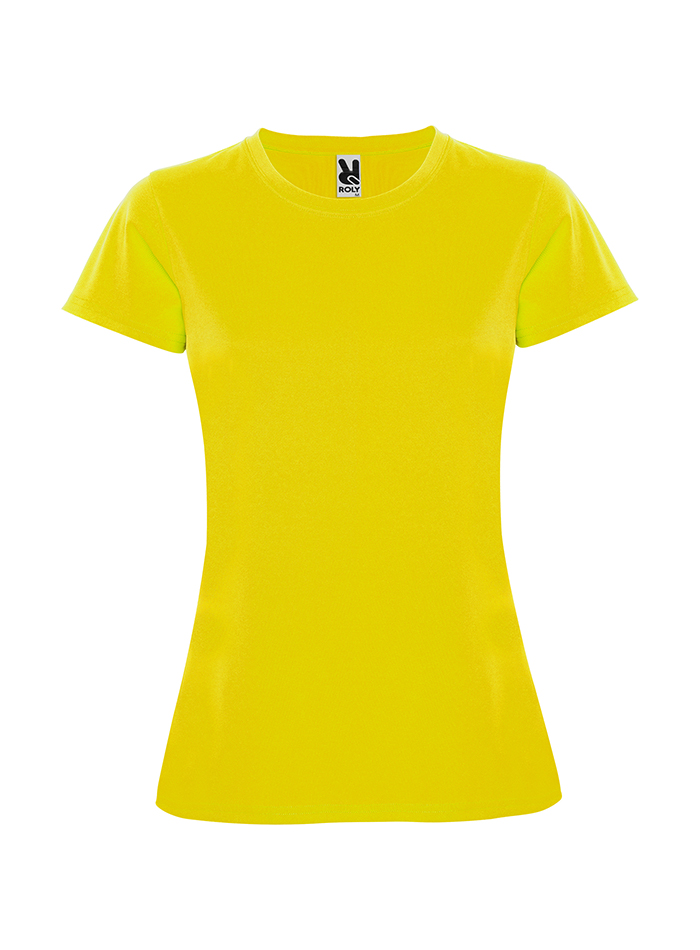 Dámské sportovní tričko Roly Montecarlo - Žlutá XXL