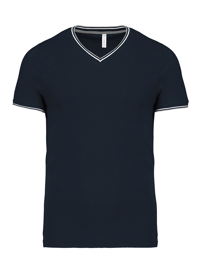 Pánské tričko Piqué - Námořní modrá 3XL